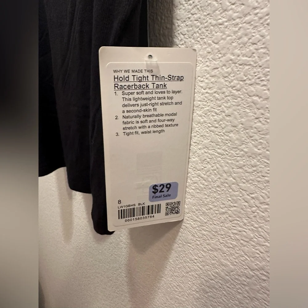 Lululemon Hold Tight Racerback Ribbed Tank - Picture 5 of 11